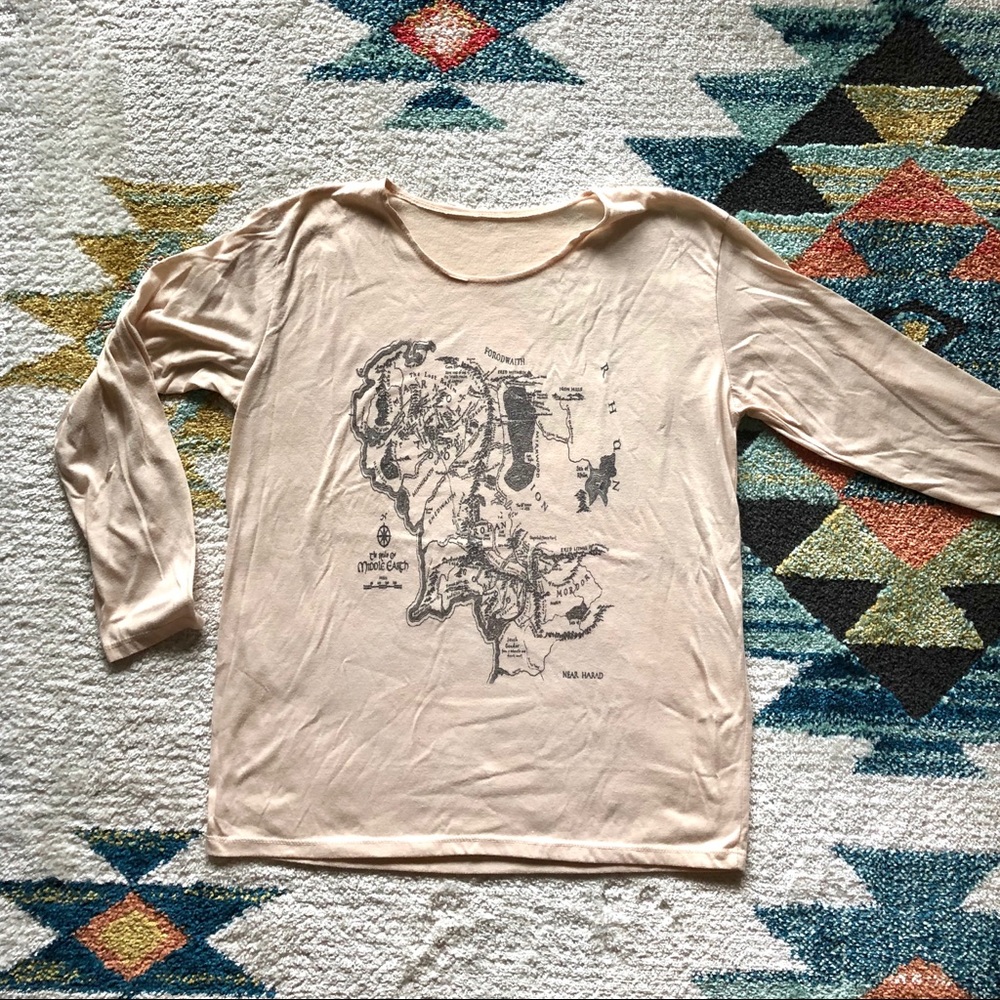 Novelty Lord of the Rings shirt